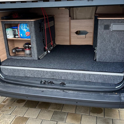 Teppich für Heckgarage für Knaus Boxdrive 600 XL