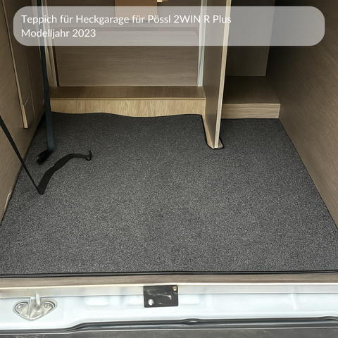 Teppich für Heckgarage für Pössl 2Win S Plus
