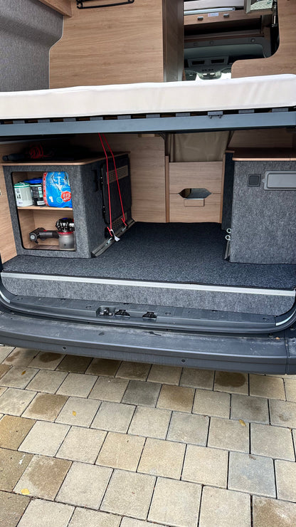 Teppich für Heckgarage für Knaus Boxdrive 600 XL