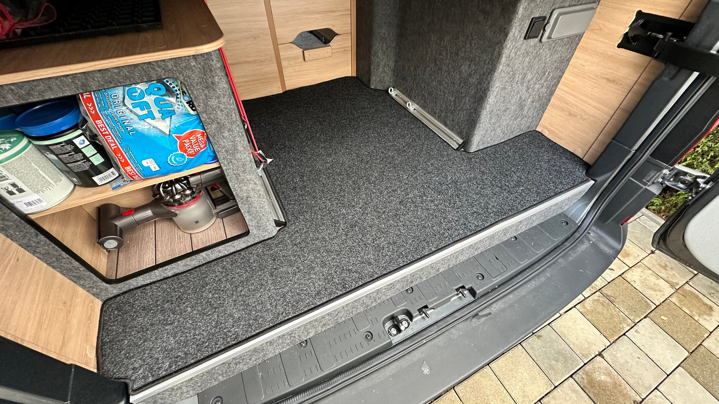 Teppich für Heckgarage für Knaus Boxdrive 600 XL